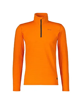 MERU | Herren Funktions Zipshirt Langesund | orange